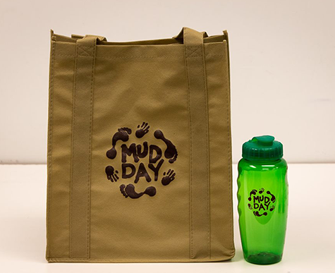 Shopping Bag and Water Bottle Shopping Bag and Water Bottle